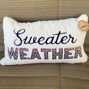 Aspen Feather Filled Decorative Pillow 14x24